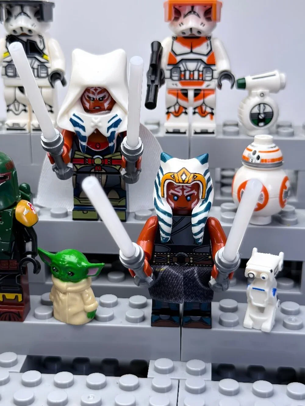 Star Wars Clone Wars Custom Minifigures Lot of 8